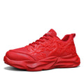 Casual Fly Knit sneakers in Chinese Dragon colour with rubber sole.