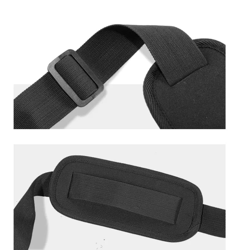 LARASTAR Arm Blaster Pro aluminium plate biceps support in black, 58cm long, with 200kg capacity