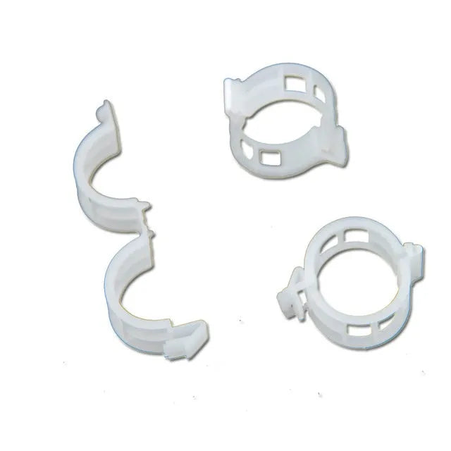 50 plastic grafting clips for tomato plant and garden vine support in random colours