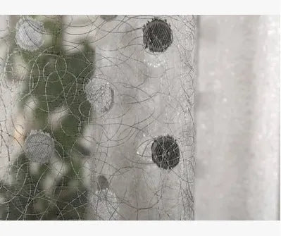 Blackout curtain panel showing heavy fabric texture and header attachment options