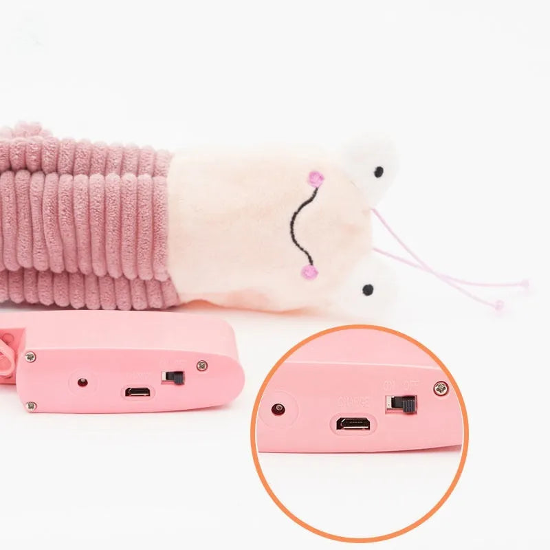 Intelligent start stop electric automatic cat toy plush in Lobster and Shrimp styles 24x19x6 cm