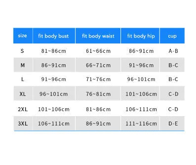 Women's plus size solid colour bikini swimsuit with backless design