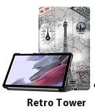 Lenovo Tab P12 tablet protective case in a choice of colours and patterns with a folded magnetic stand.