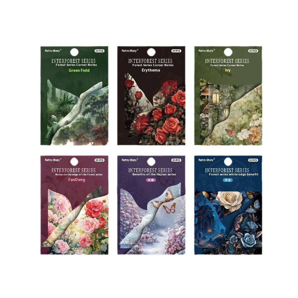DIY hand account notebook in various colours with printed decorative images