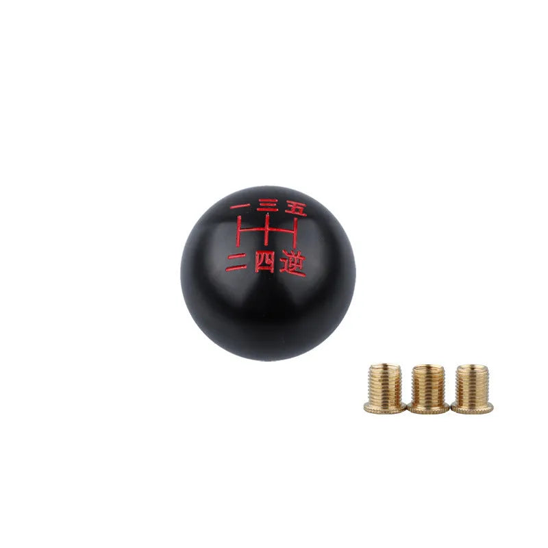 Aluminium alloy round car gear shift head for manual transmission replacement