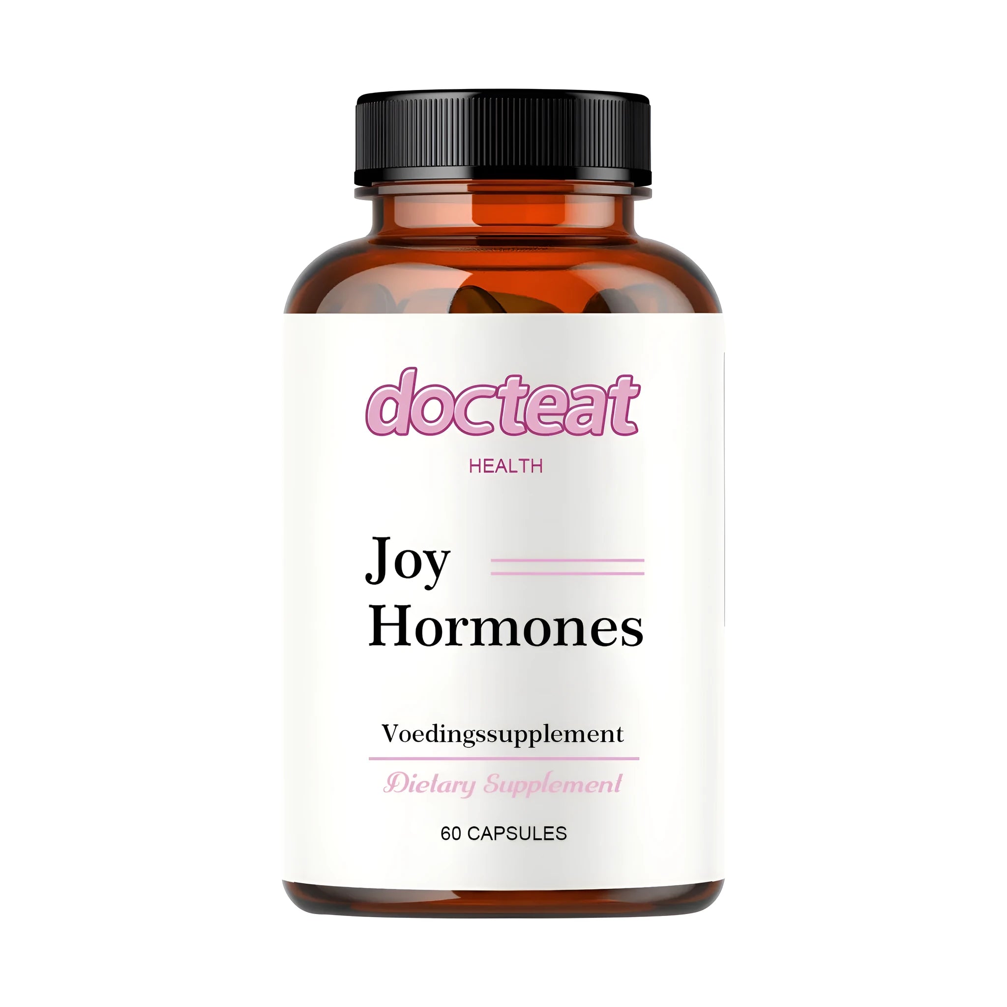 Container of sixty dietary supplement capsules containing evening primrose oil, asparagus and seaweed extracts
