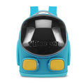 Outdoor portable cat backpack in Bright Blue, large capacity nylon carrier for cats up to 9kg