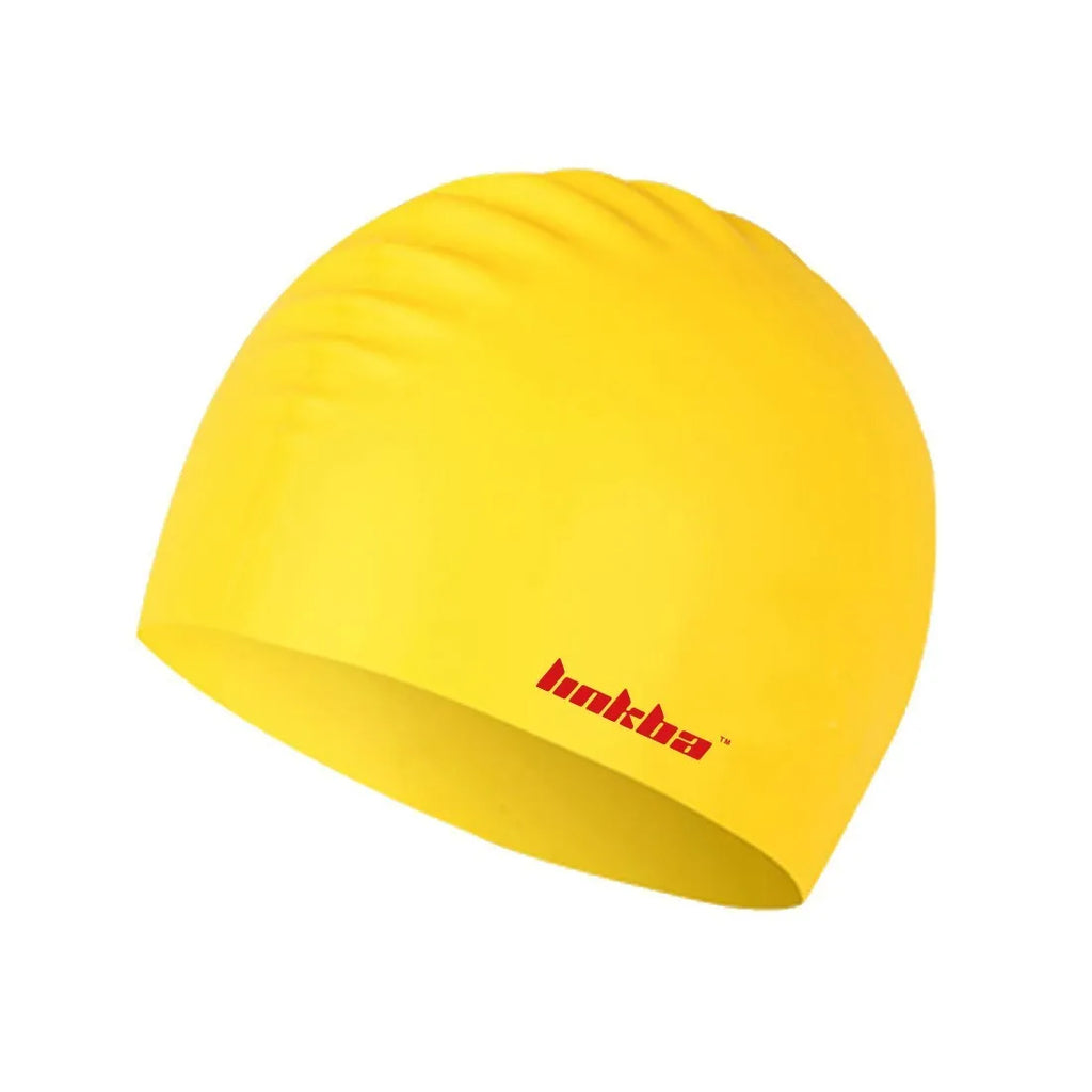 Silicone waterproof swimming earmuffs with letter pattern in selected colour.