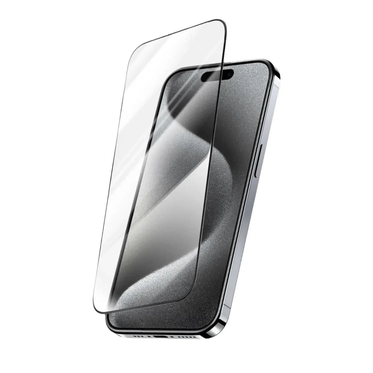 Tempered glass screen protector film for iPhone with anti-peep privacy and ultra HD clarity