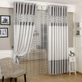 Blackout curtain panel showing heavy fabric texture and header attachment options