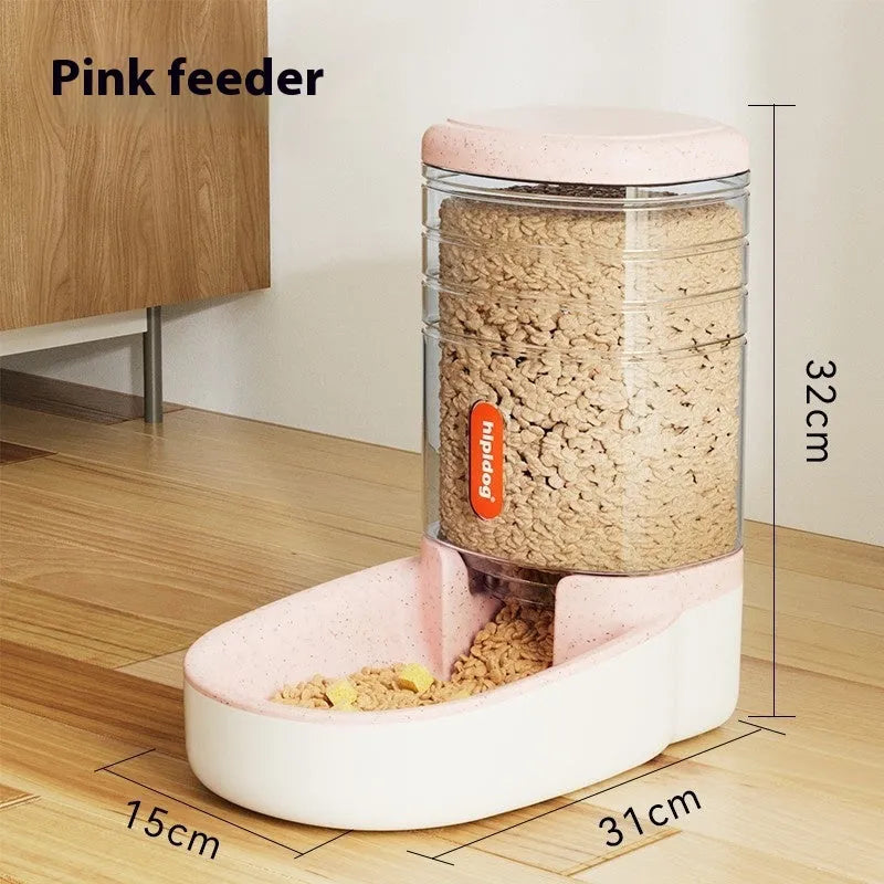 Large 3.8 litre automatic pet water fountain in blue for cats and dogs