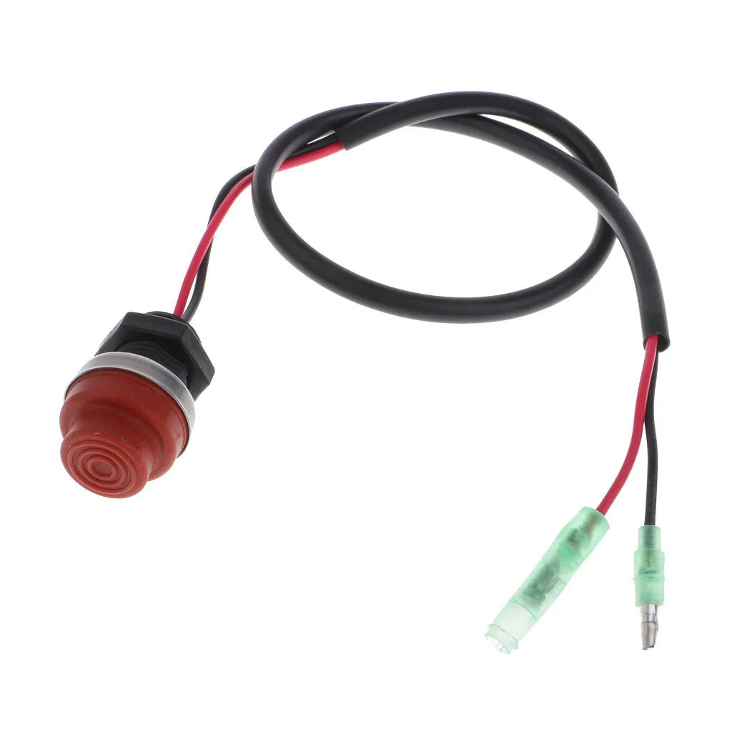 YAMAHA plastic rope-style engine kill switch with a coiled safety lanyard.