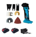 Rechargeable lithium battery garden trimming machine with brushless motor and metal construction