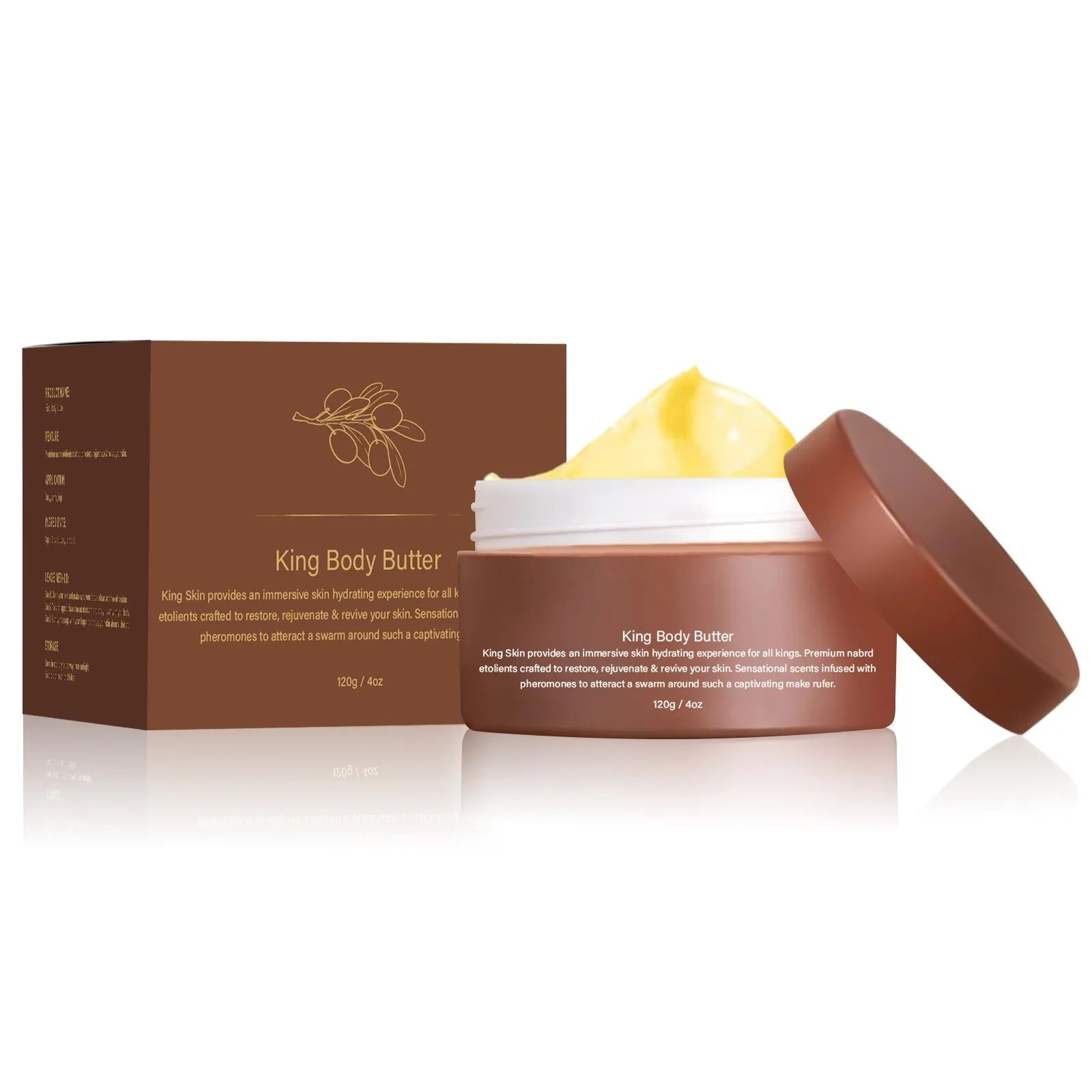 Gulong 120g body moisturiser cream tub for dry skin relief