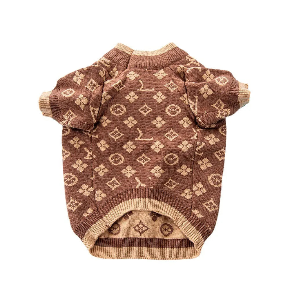 Wool dog sweater in European style available sizes XS to XXL