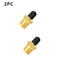 Container Expansion Tank Water Inflation Nozzle 1/4,NPT Threaded Air Valve for Pressure Tanks Irrigation Systems Plumbing Applications Multiple Pack Options Available 1PC 2PCS 4PCS