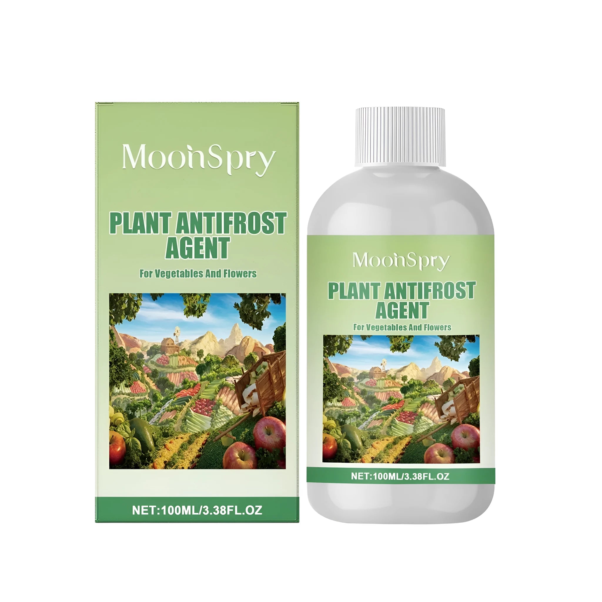 Plant Antifrost Agent 100ml spray bottle for cold weather plant protection