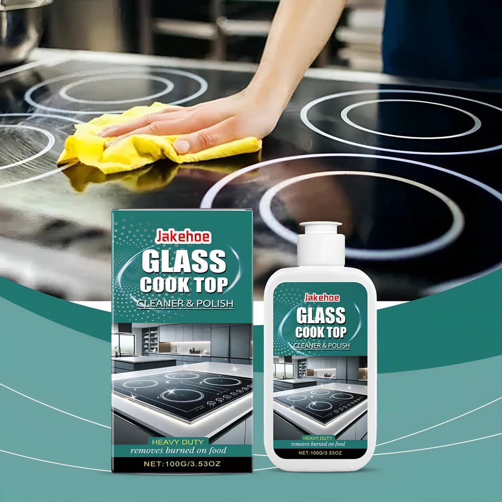 Glass stovetop cleaning polish 100g liquid in container