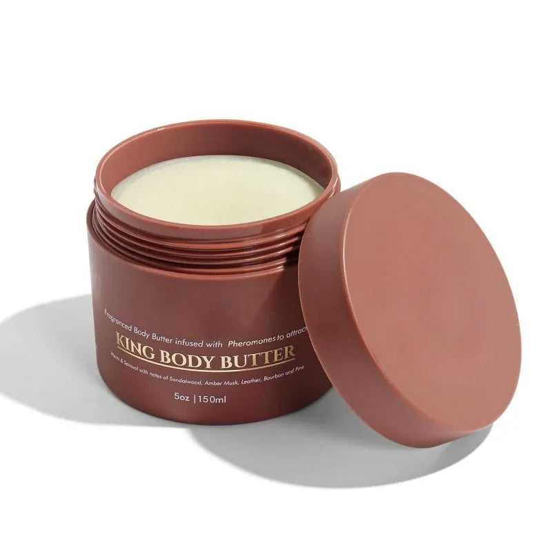 Moisturising body cream tube or jar for daily skin hydration with delicate fragrance-free formula
