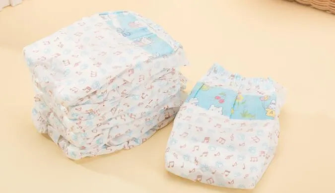10-pack adjustable dog diapers with wetness indicator, soft fabric, for male and female dogs