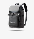 BOPAI LIFE outdoor fashion backpack in camouflage with microfiber synthetic leather and fabric, 31.5x195x47 cm