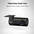 Midrive RC09 compact black rear recording camera for car rear window installation.