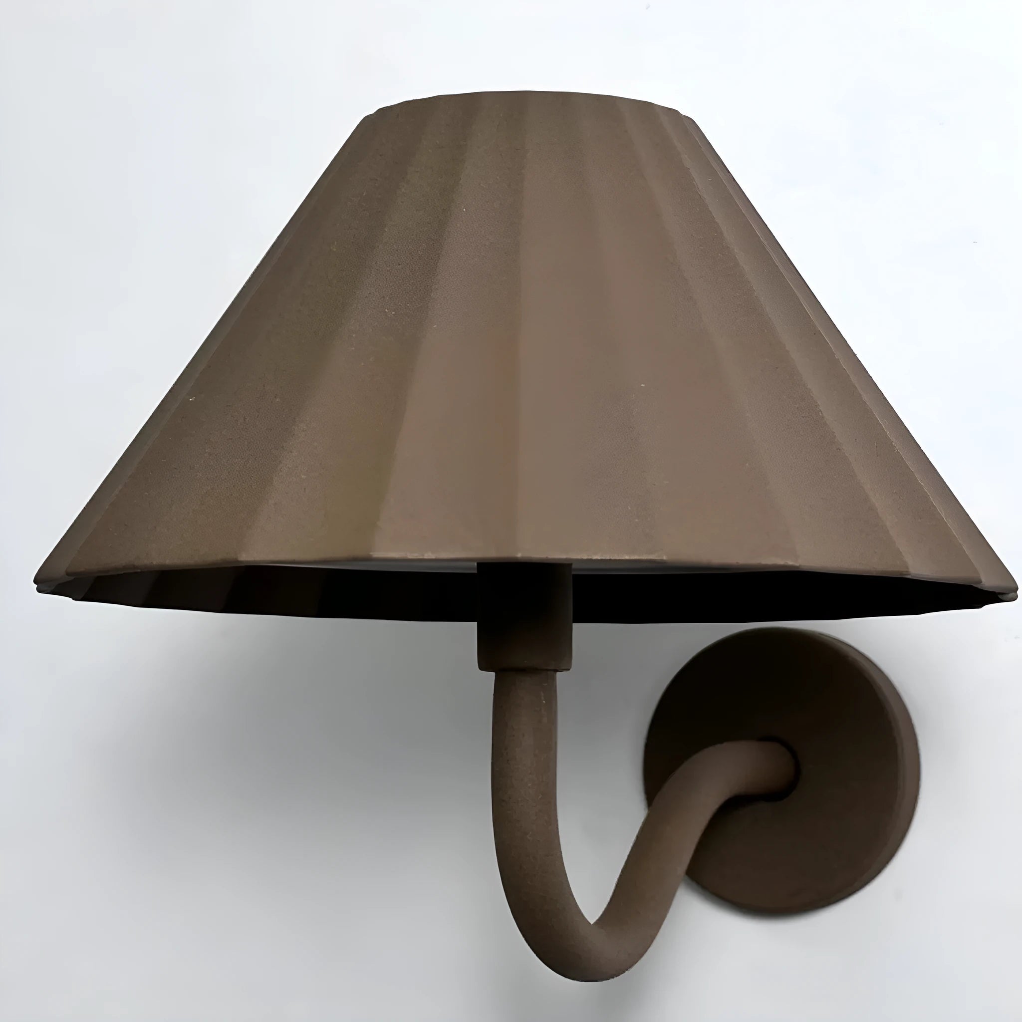 Alloy desk lamp with touch dimming LED light in black finish placed on a wooden desk