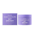 White jar of 100g body firming cream with drunken eggplant extract and vitamin E.