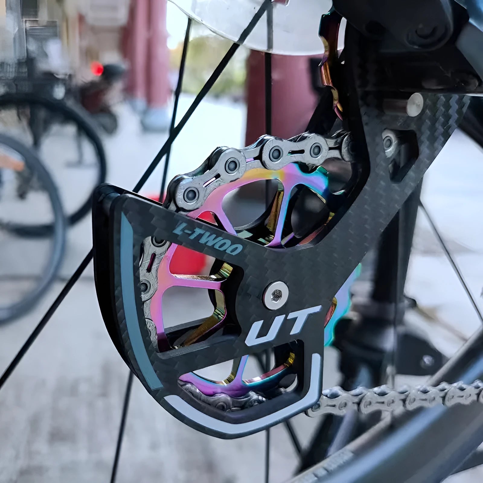 LTWOO 105 rear derailleur jockey pulley with 13T upper and 18T lower guide wheels for Shimano groupsets