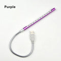 Spiral USB LED night light with aluminium alloy shade in multiple colour options