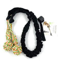 Cotton rope dog toy for tug of war games and grinding, available in black, grey or red colours