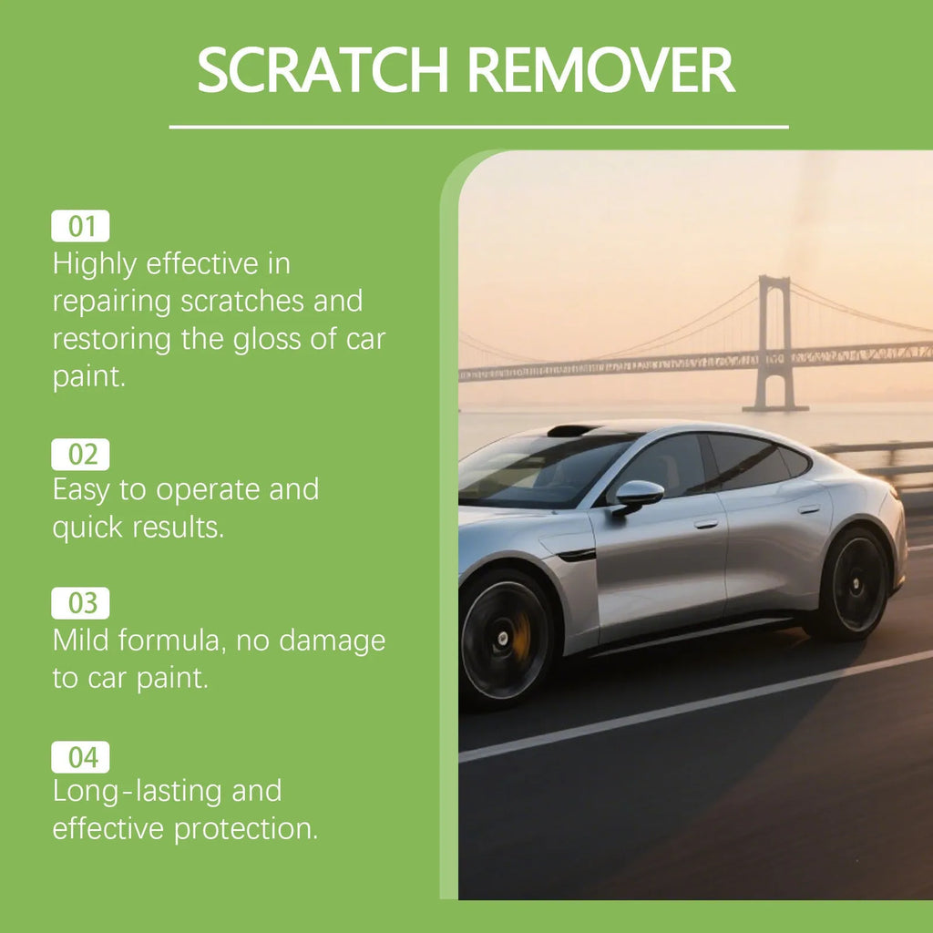 100g car paint scratch recovery cream tube for nano coating scratch polishing with calcium carbonate formula