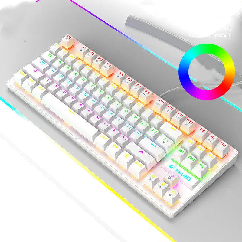 Mechanical gaming keyboard in ABS material with mechanical axis, available in multiple colours