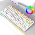 Mechanical gaming keyboard in ABS material with mechanical axis, available in multiple colours