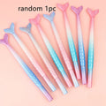 Mermaid pen with 0.38mm fine metal tip and plastic shell in random ink colour