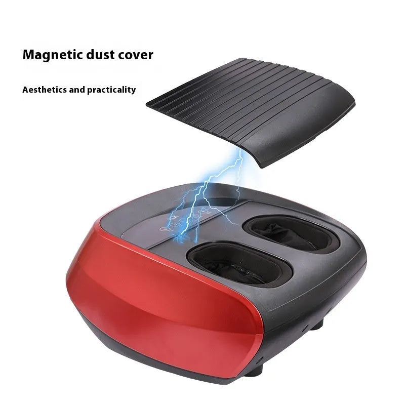 Flip automatic smart foot sole massager in red, black, or white colours with infrared function.
