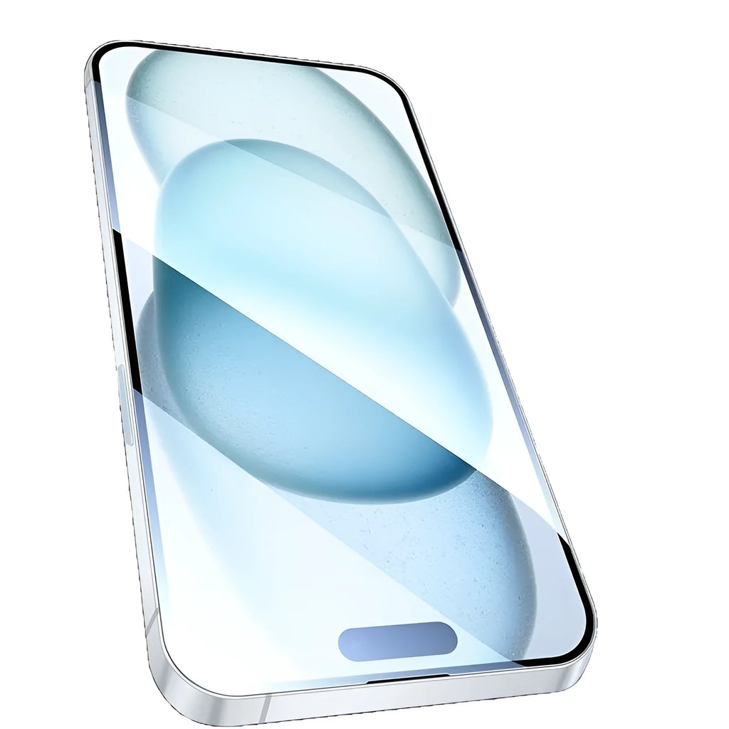 Tempered glass screen protector film for iPhone with anti-peep privacy and ultra HD clarity