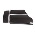 3-piece ABS carbon fibre pattern armrest box protective cover set for car centre console storage
