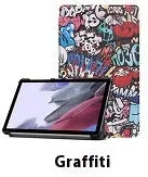 Lenovo Tab P12 tablet protective case in a choice of colours and patterns with a folded magnetic stand.