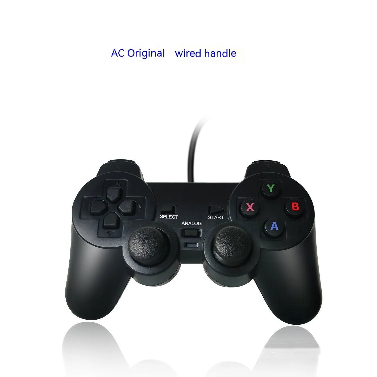 Super ConsoleX wired USB game controller in SNES-style design with AC Original Handle