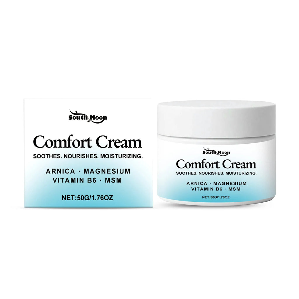 50g moisturising cream jar with shanjinchehua extract and vitamin B6 in compact packaging