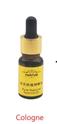 10ml Cologne Marine Humidifier Essential Oil with dropper and three scent style options packaging