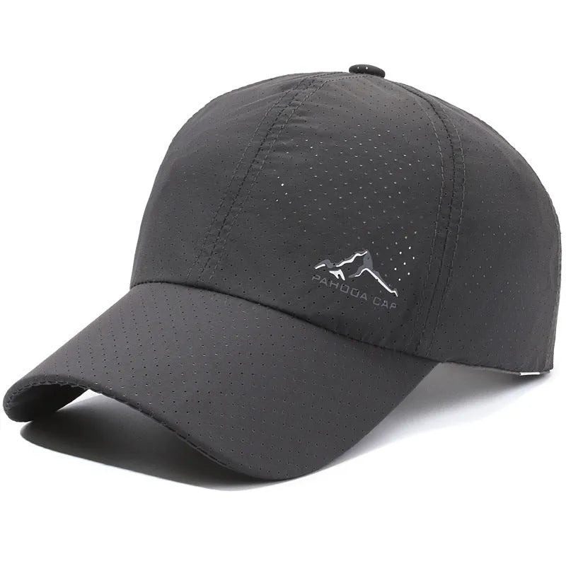 Korean style baseball cap with adjustable closure and dome crown in multiple colour options