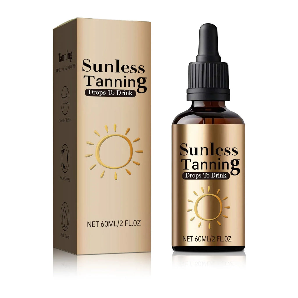 Black 60ml bottle of oral drops for outdoor skin treatment and family first aid