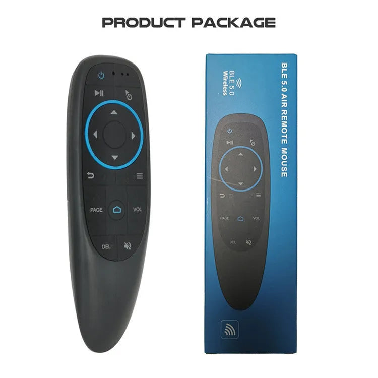 G10 G10S intelligent voice remote control with silicone buttons and plastic shell