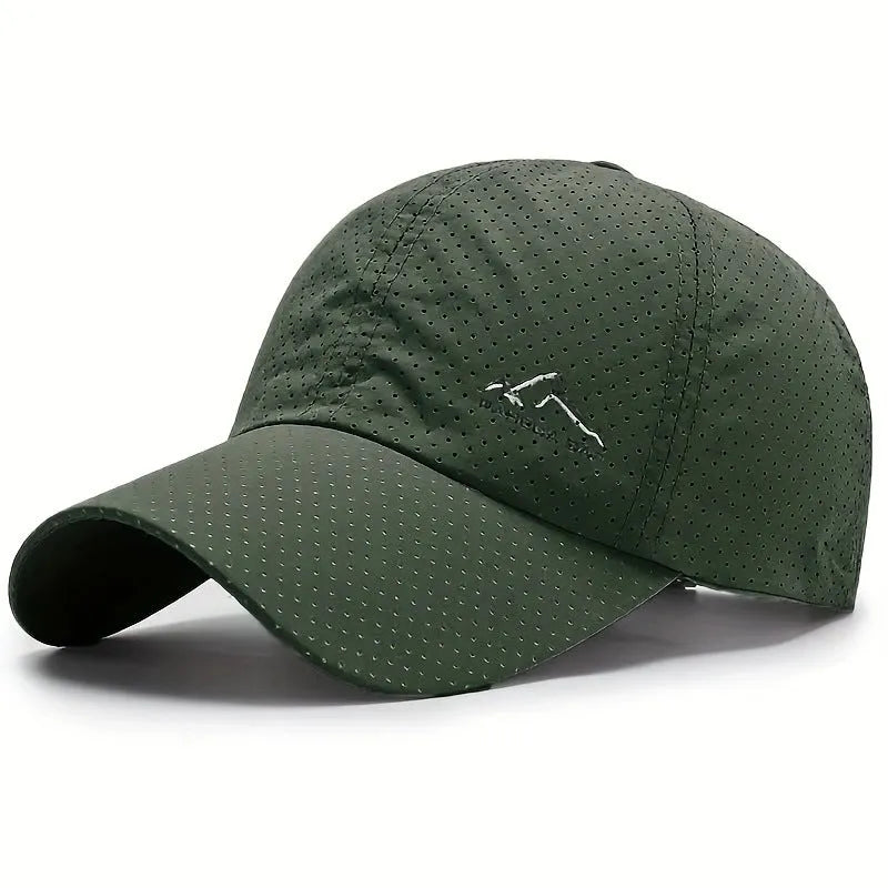 Korean style baseball cap with adjustable closure and dome crown in multiple colour options