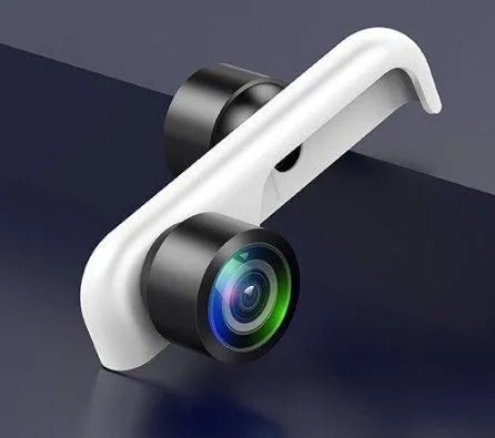Panoramic camera lens accessory for Apple iPhone models with 360-degree photography capability