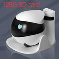 Smart home mobile surveillance robot camera with automatic docking station