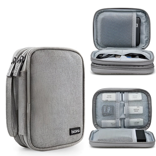 2.5-inch hard disk protective cover in black or grey, showing hard-shell and Oxford cloth style options