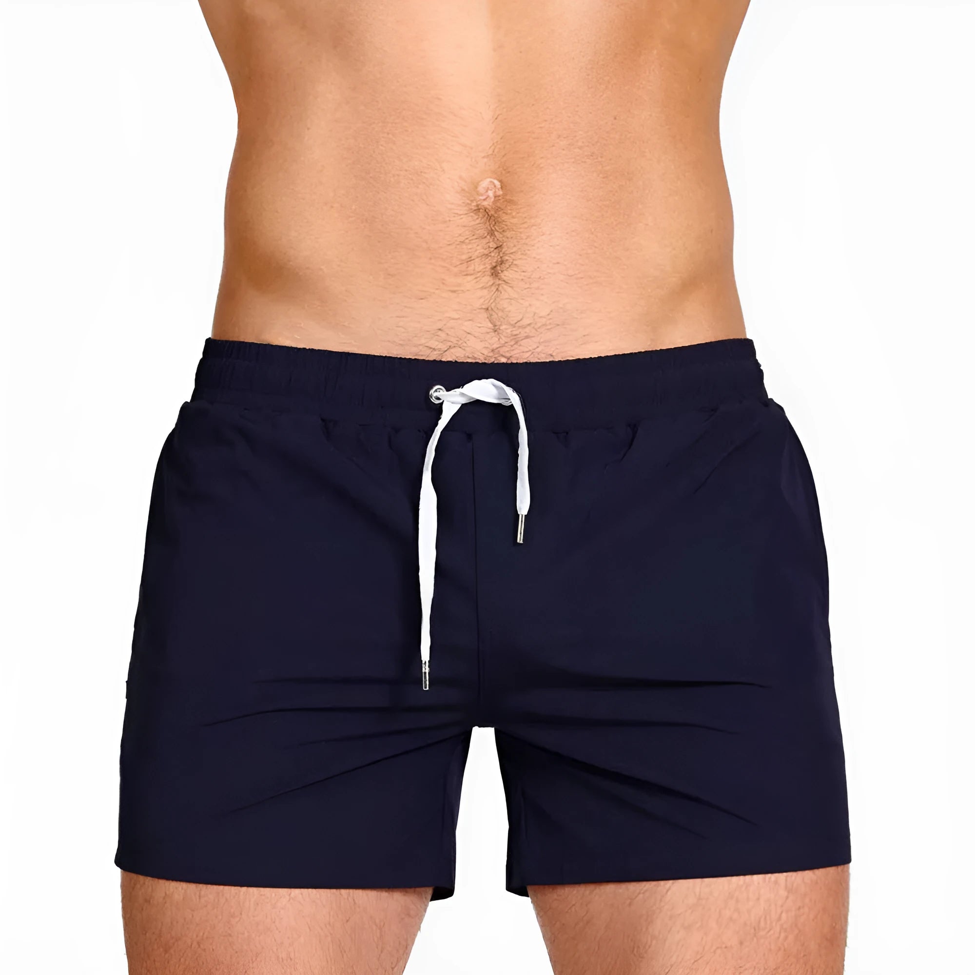 Mesh-lined fitness shorts in multiple colours for swimming and sports training